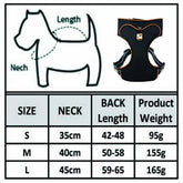 KUTKUT Adjustable No Pull Pet Vest Harness and Leash Set | Reflective Pet Harness for Small Dogs | Breathable Pet Oxford Outdoor Vest Harness for Small Dogs. - kutkutstyle